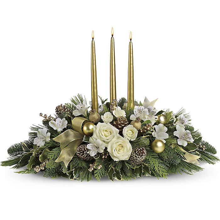 Royal Christmas Centerpiece