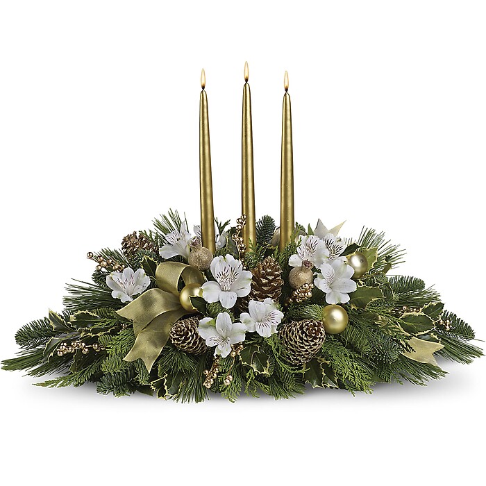 Royal Christmas Centerpiece