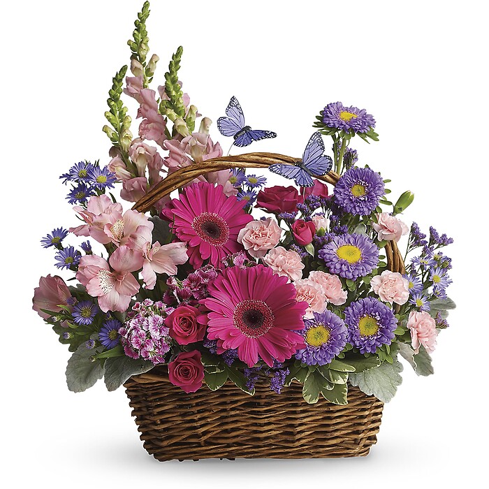 Country Basket Blooms