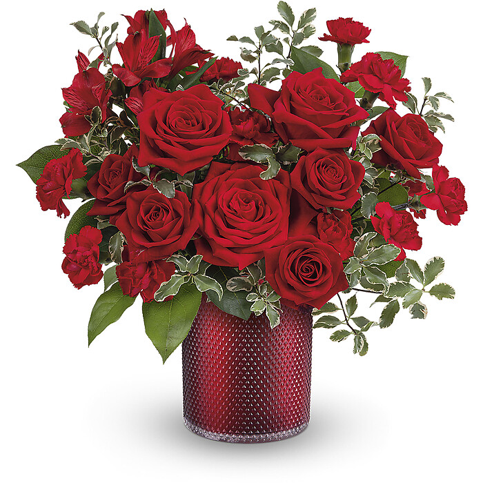 Radiant Crimson Bouquet