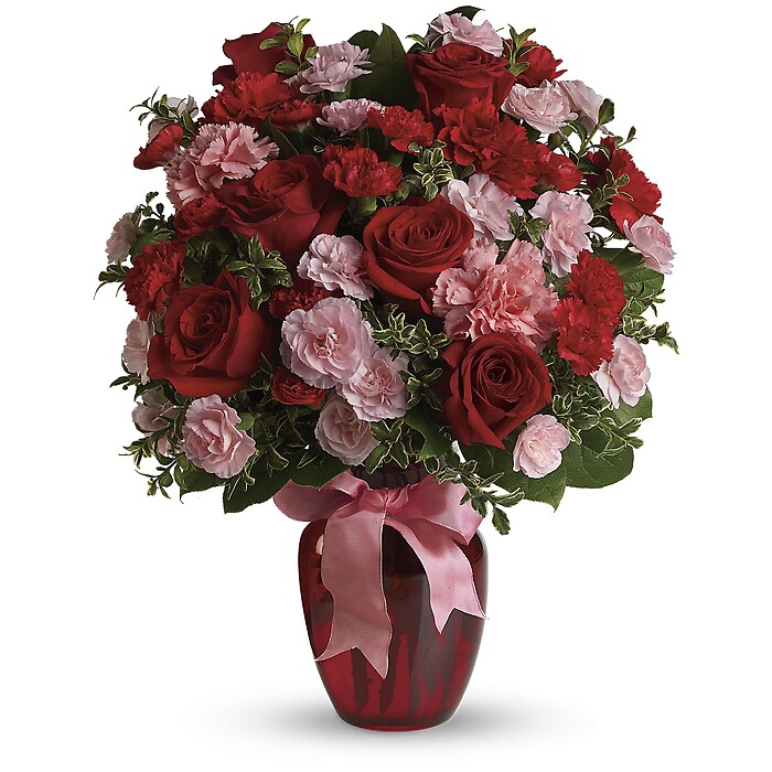 Dance with Me Bouquet with Red Roses