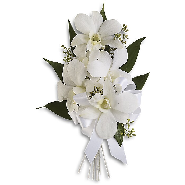 Graceful Orchids Corsage Pick-up Only