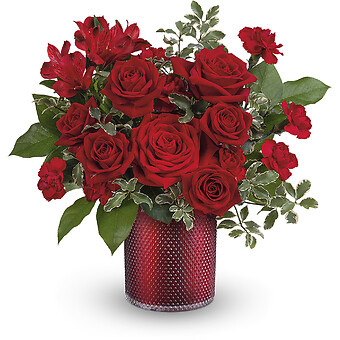 Radiant Crimson Bouquet