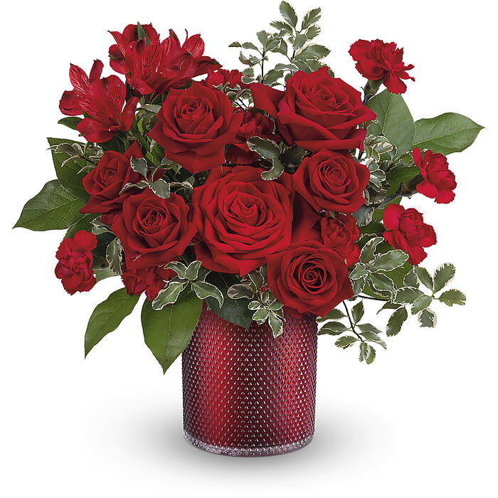 Radiant Crimson Bouquet