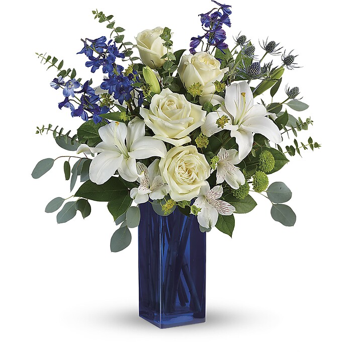 Calming Cobalt Bouquet