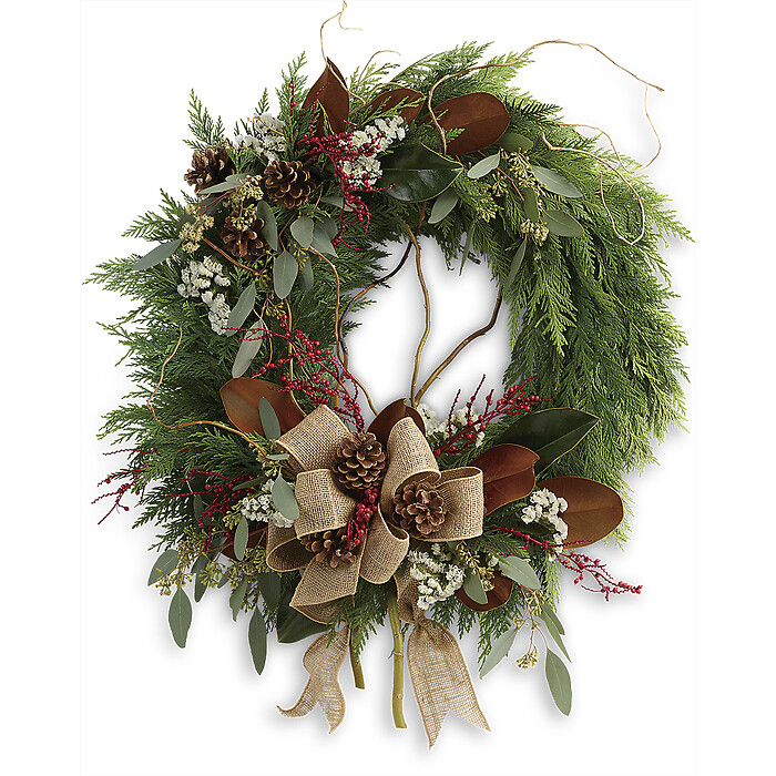 Rustic Holiday Wreath