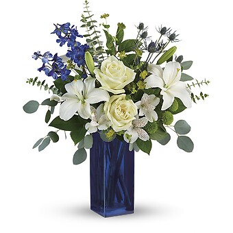 Calming Cobalt Bouquet