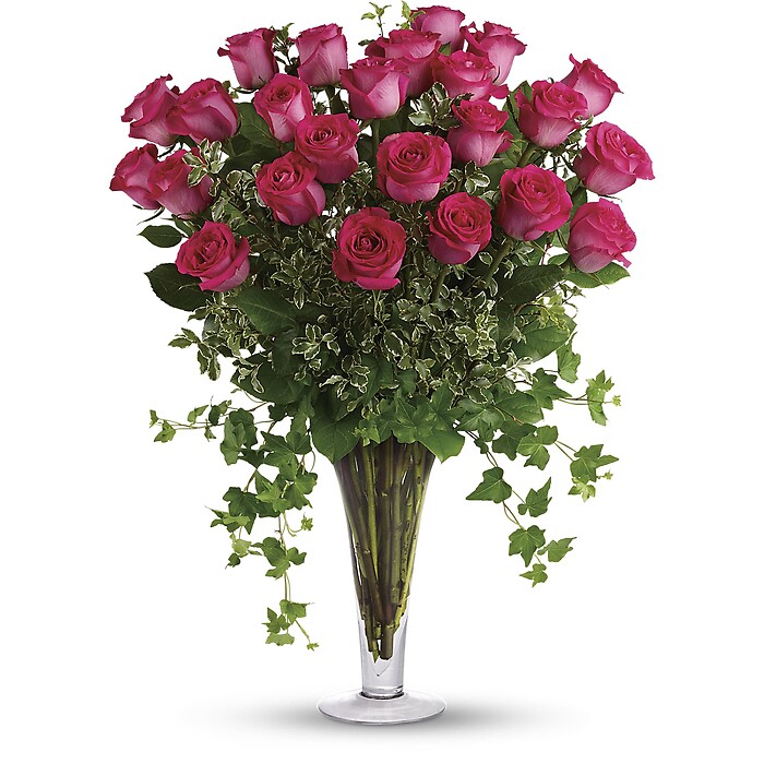 Dreaming in Pink - Long Stemmed Pink Roses