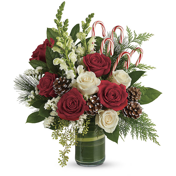 Festive Pines Bouquet