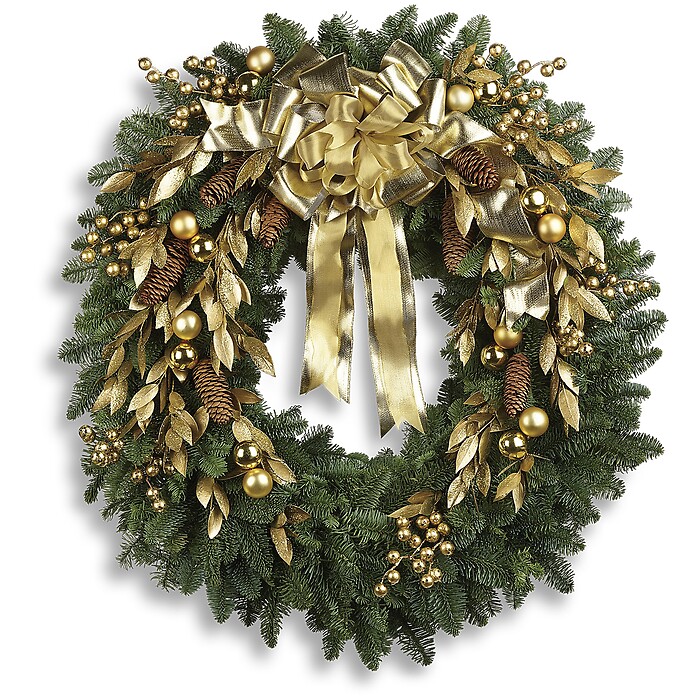 Glitter &amp;amp; Gold Wreath