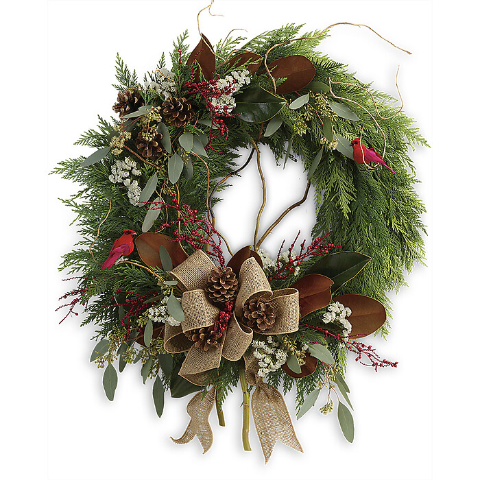 Rustic Holiday Wreath